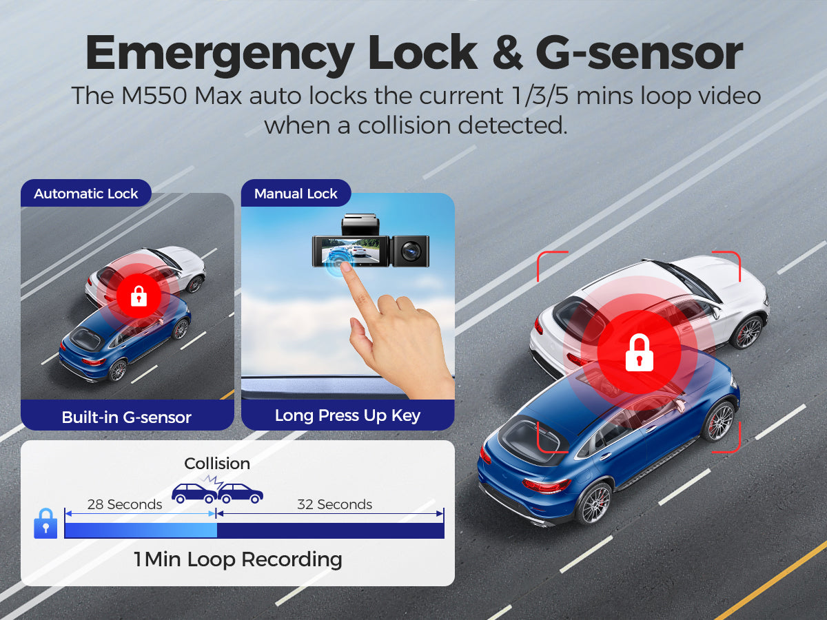 M550 Max Dash Camera