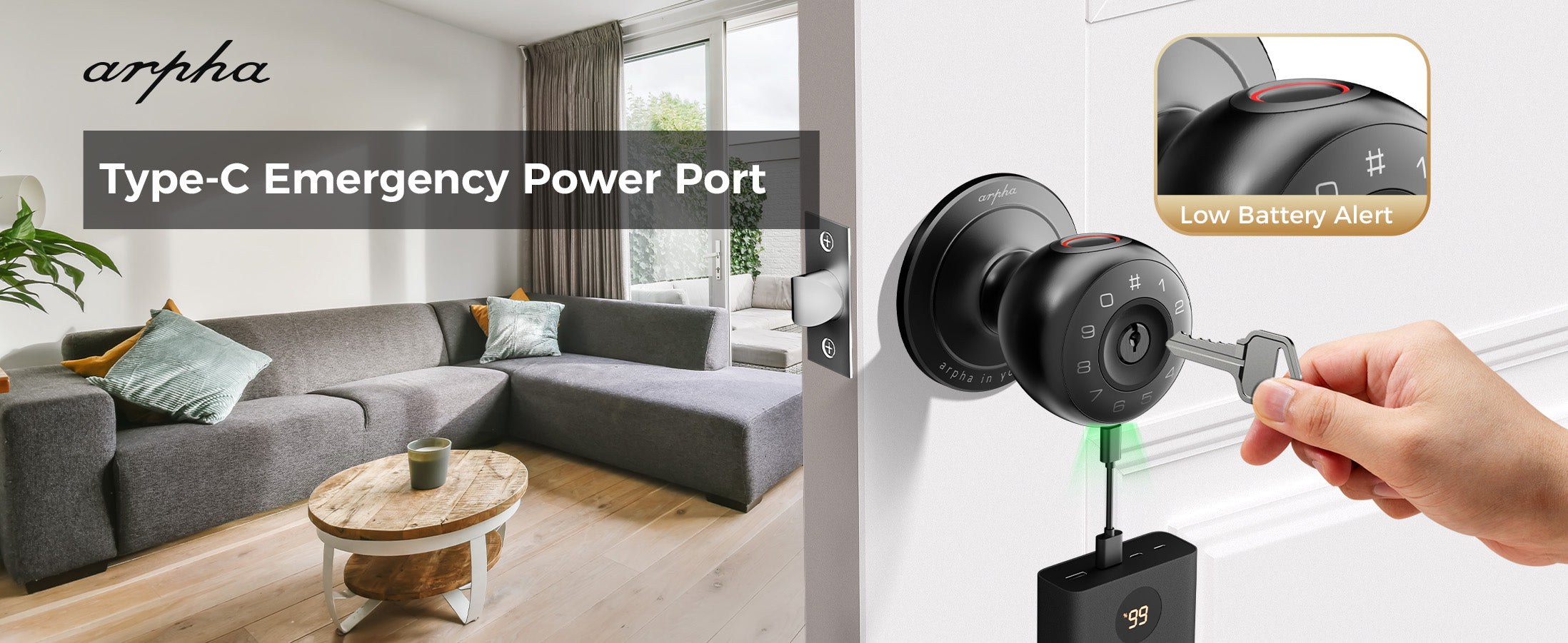 D260 Smart Doorknob