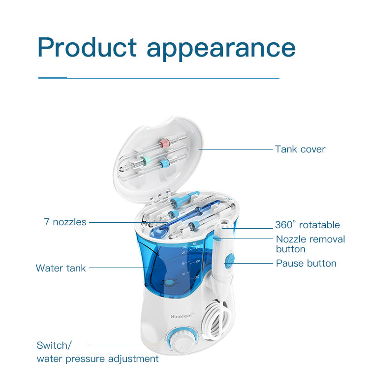 FC169 Tabletop Water Flosser