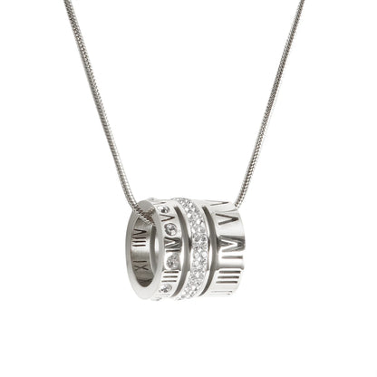 Stainless Steel Envelope Pendant Necklace Metal Waterproof Jewelry For Women