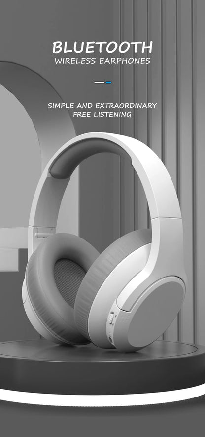 LDON Wireless Headphones Bluetooth 5.3 Hi-Res Audio Over Ear Headset Earphones