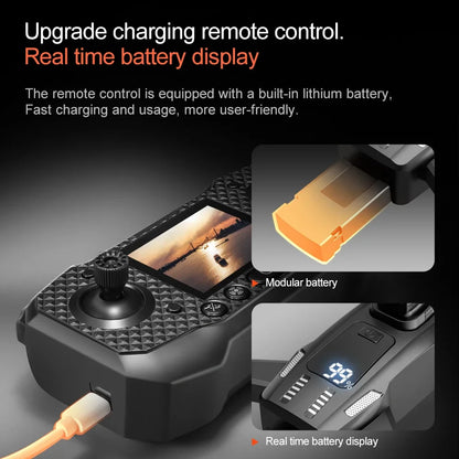 Xiaomi Mijia M6 Drone 8K Pro with 5G WIFI FPV HD Camera for Professional Aerial Shots With screen Remote control RC Quadcopter