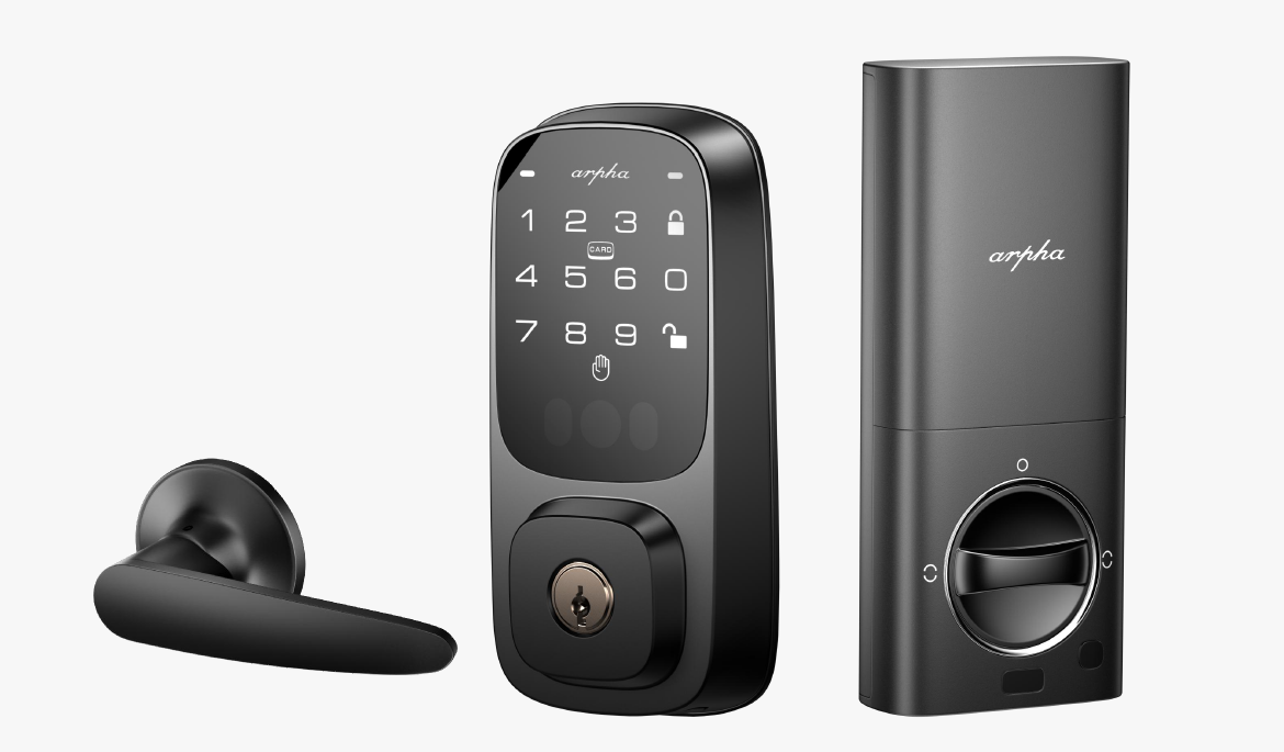 arpha SP300+H300 Smart Door Lock - Elite Palm Vein Recognition & WiFi Control